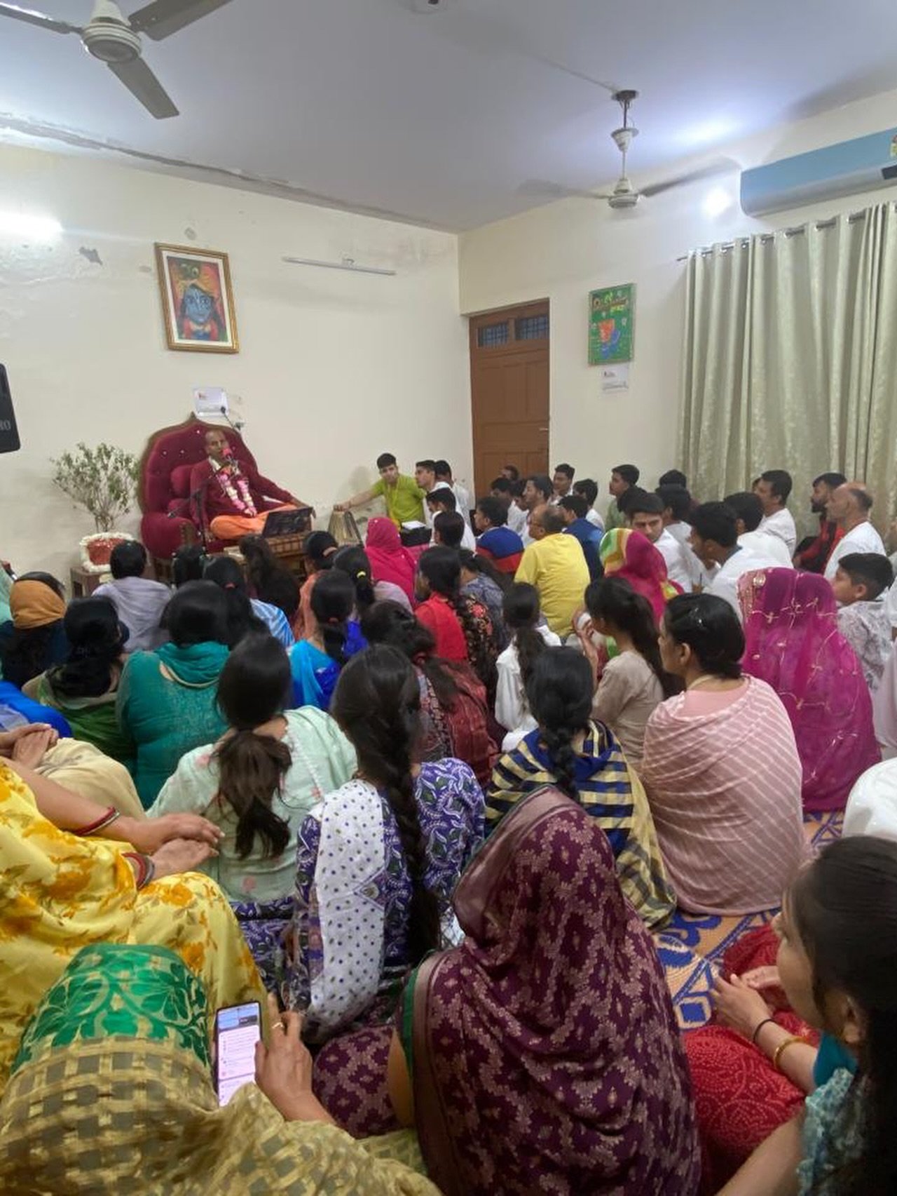 Seva and community programs at ISKCON Rewari