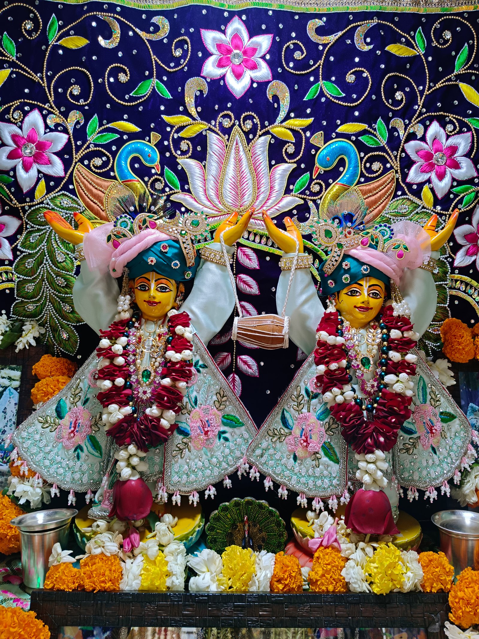 Devotees and guests at ISKCON Centre Rewari
