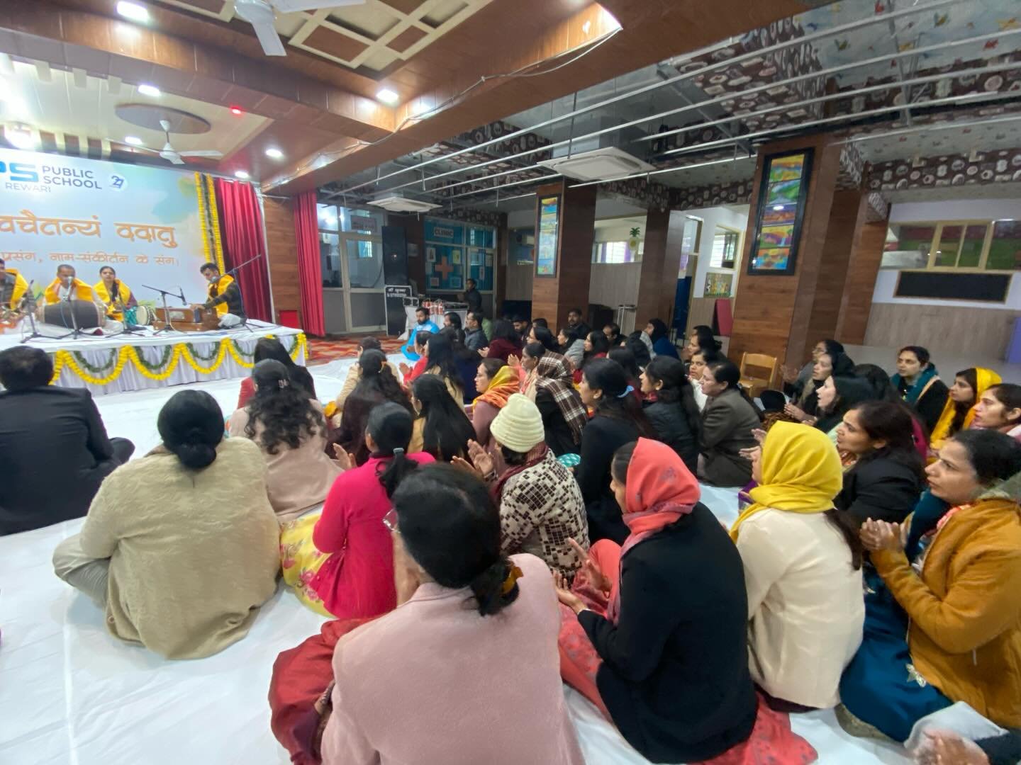 ISKCON Rewari devotees serving the community through outreach programs in Rewari and the region