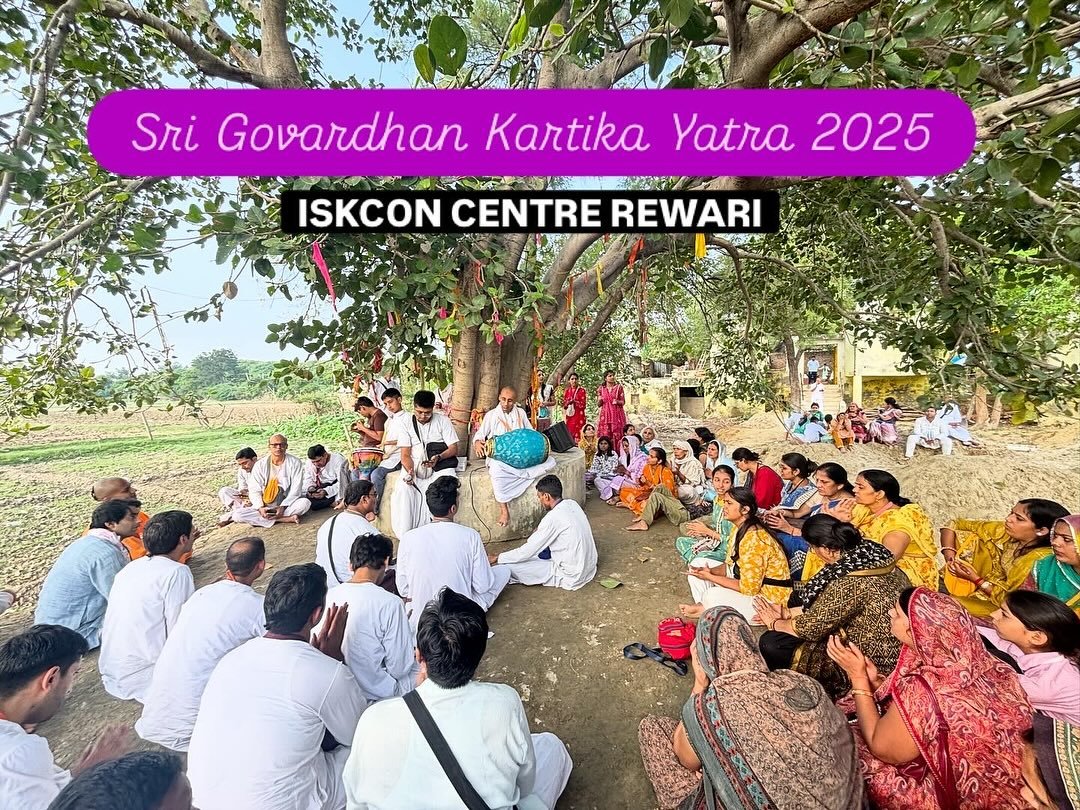 Sri Govardhan Dham Yatra 2025, ISKCON Rewari devotees