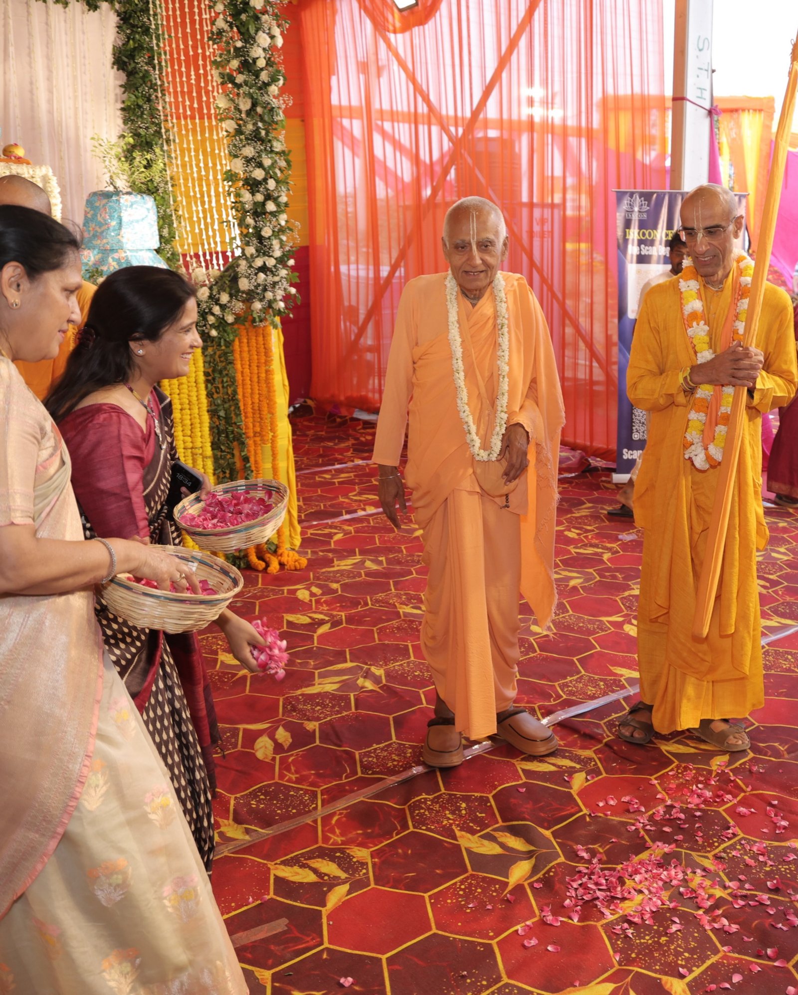 Shilanyasa Mahotsav foundation-laying ceremony at ISKCON Rewari