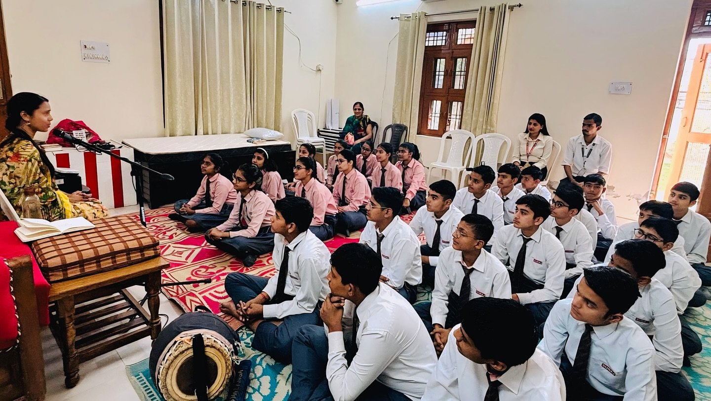 Value Education program for school students by ISKCON Centre Rewari