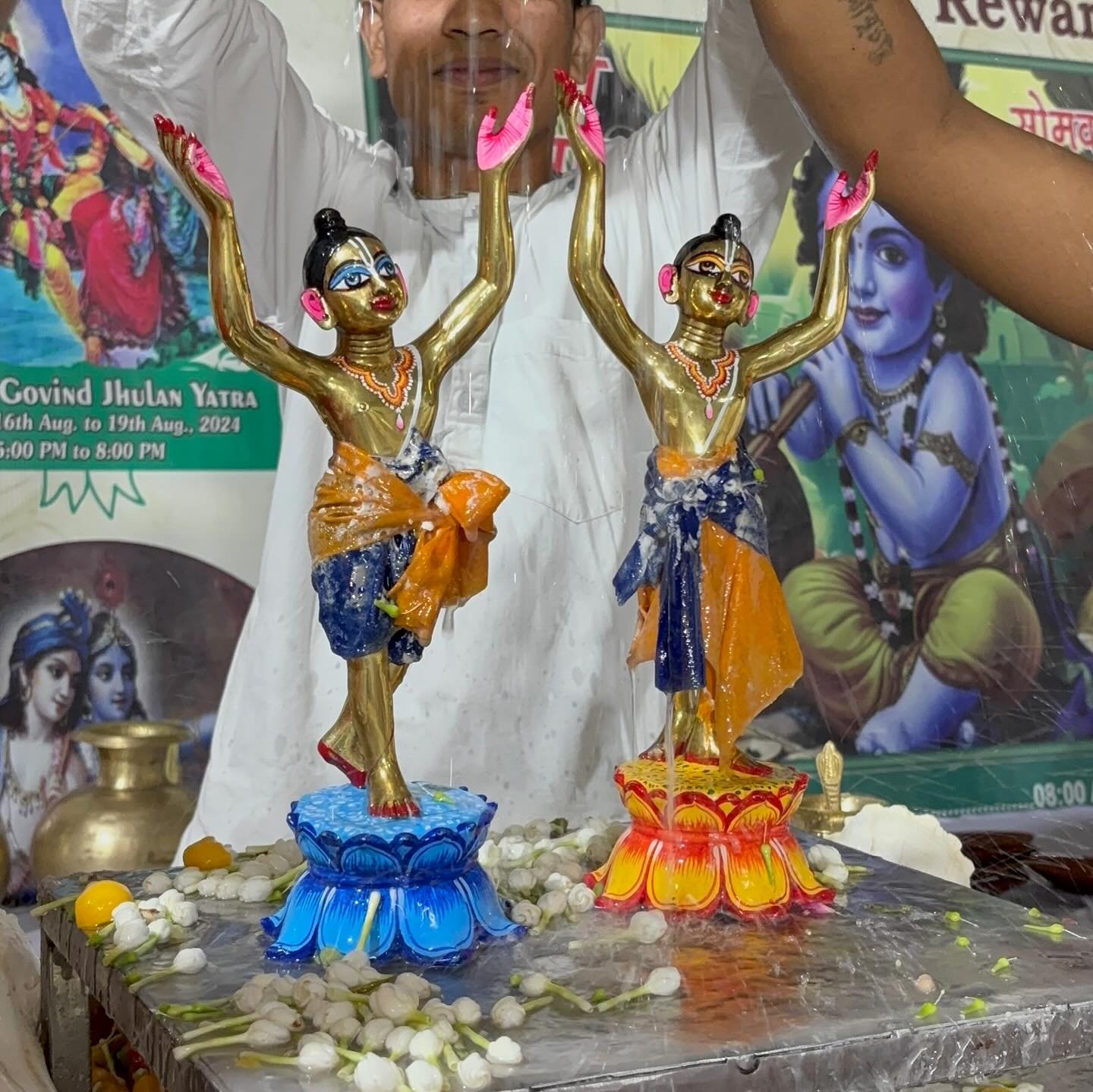 Gaur Purnima celebration at ISKCON Rewari
